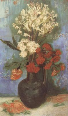 Vincent Van Gogh Vase with Carnations and Othe Flowers (nn04) oil painting picture